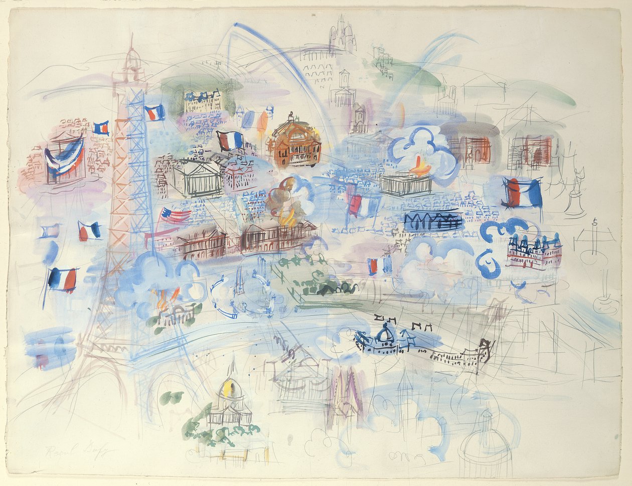 Paris od Raoul Dufy