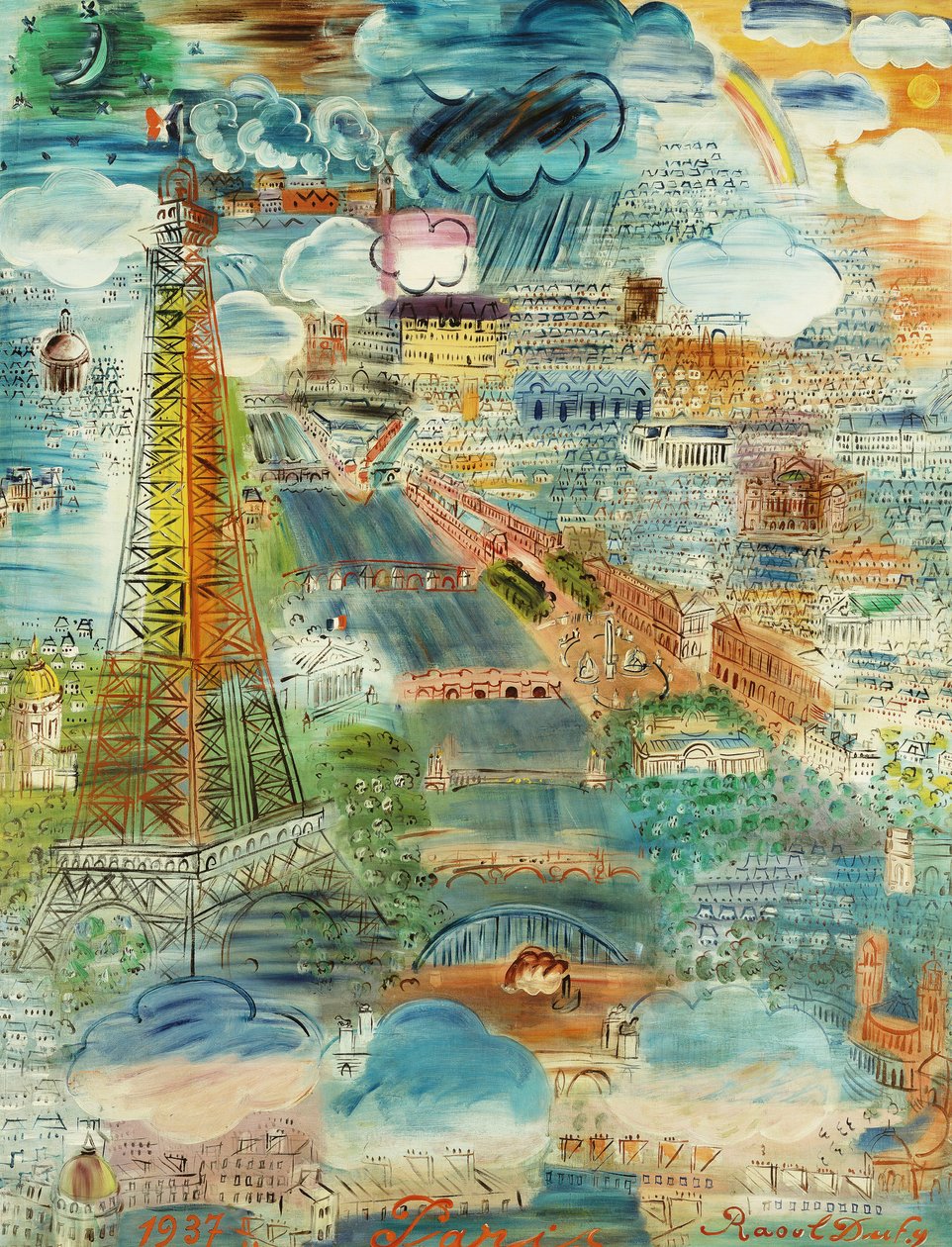 Paris od Raoul Dufy