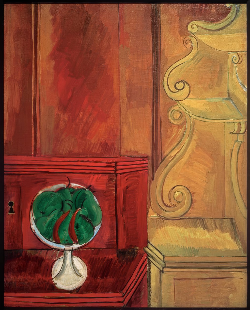 Hruškový kompot a konzole od Raoul Dufy