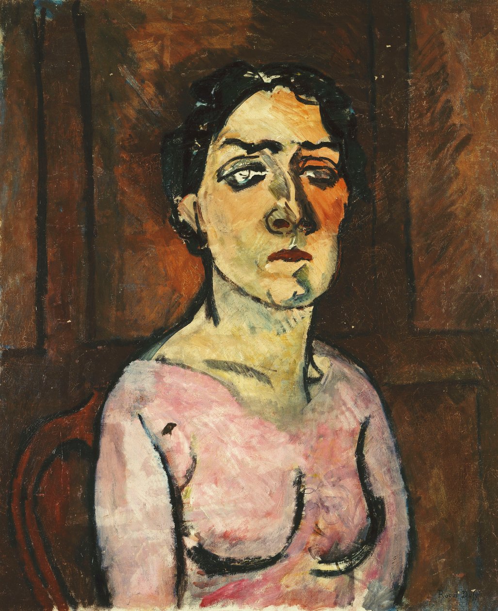 Portrét paní Raoul Dufyové, asi 1908-1909 (olej na plátně) od Raoul Dufy