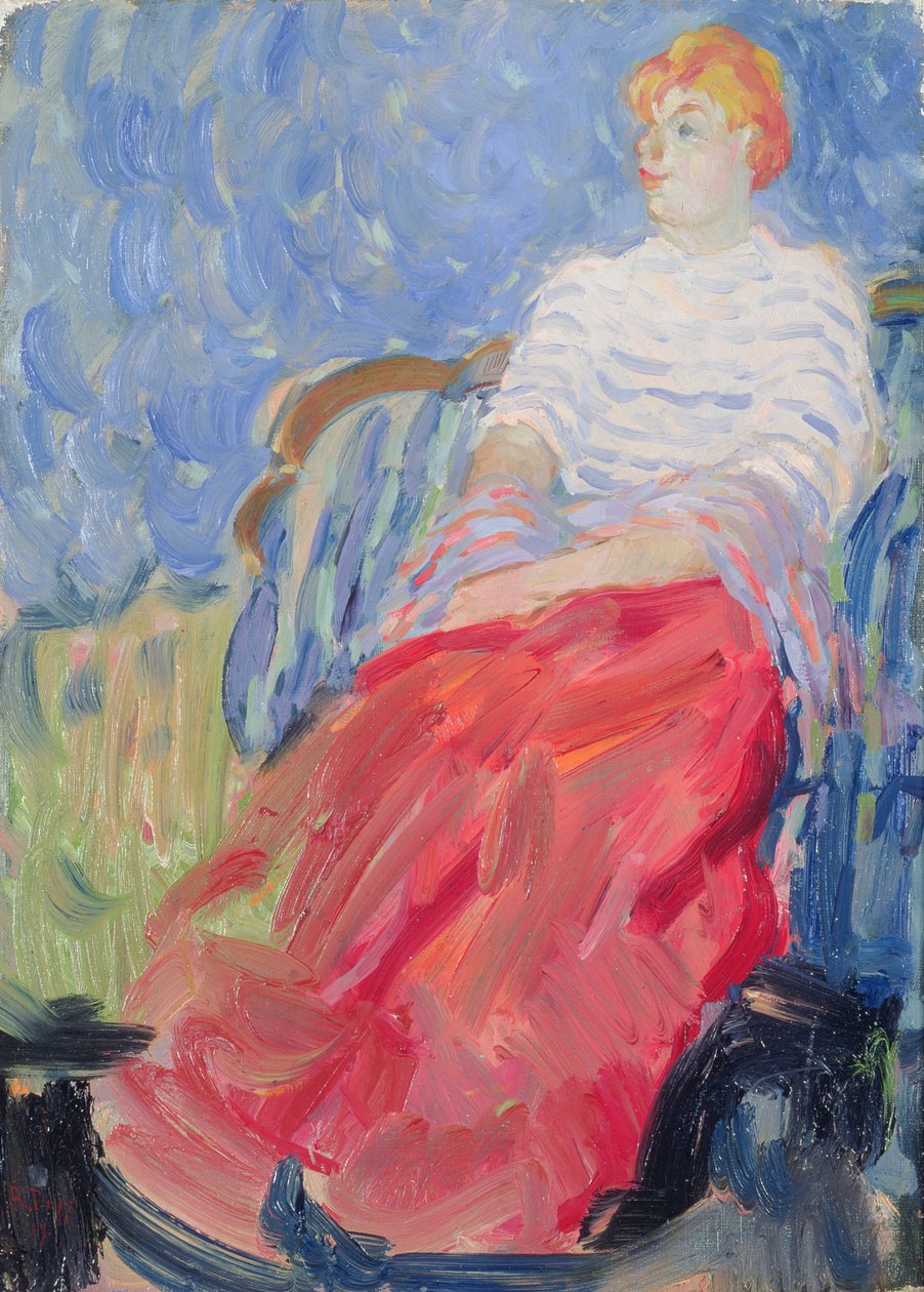 Portrét umělcovy sestry Suzanne Dufyové od Raoul Dufy