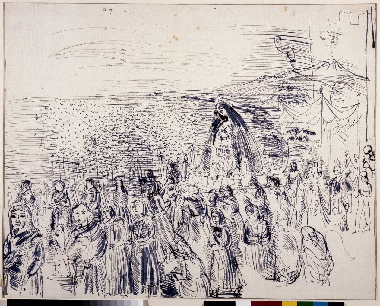 Procesí a Neapol od Raoul Dufy