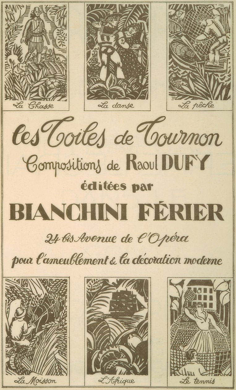 Reklama na plátna Tournon od Raoul Dufy