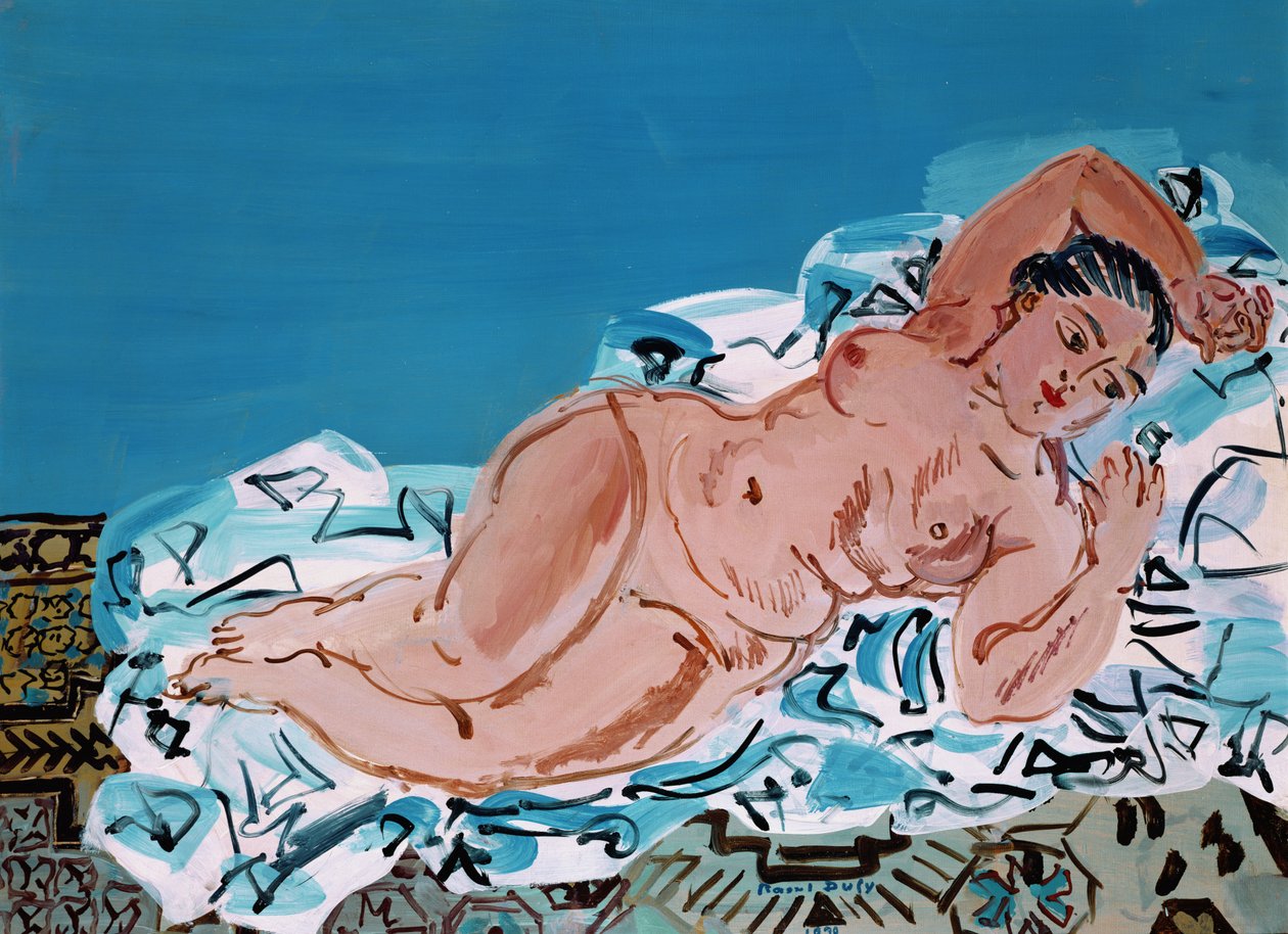 Ležící akt od Raoul Dufy