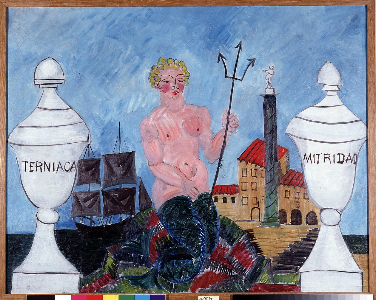 Siréna s trojzubcem od Raoul Dufy