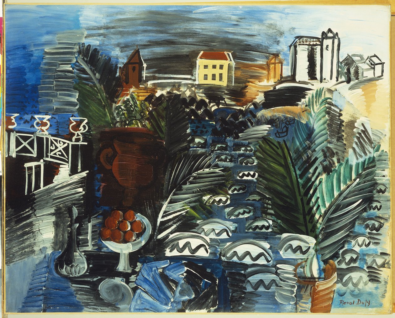 Zátiší u moře od Raoul Dufy
