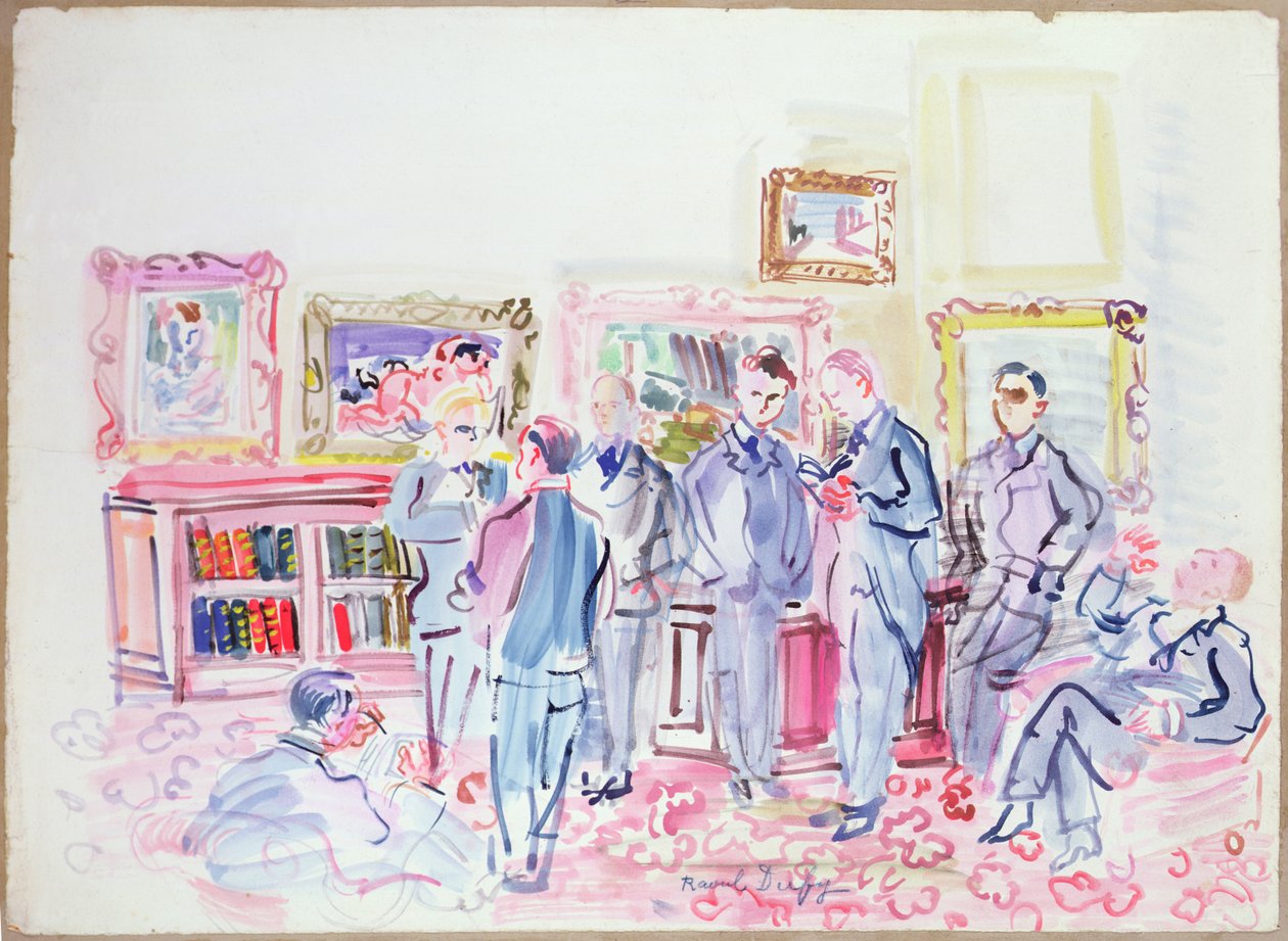 Umělečtí amatéři (akvarel) od Raoul Dufy