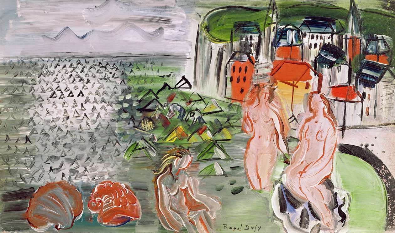 Zátoka u Sainte-Adresse (olej na plátně) od Raoul Dufy