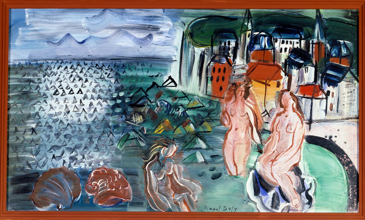 Zátoka Sainte-Adresse (Sainte-Adresse), 20. století (olej na plátně) od Raoul Dufy