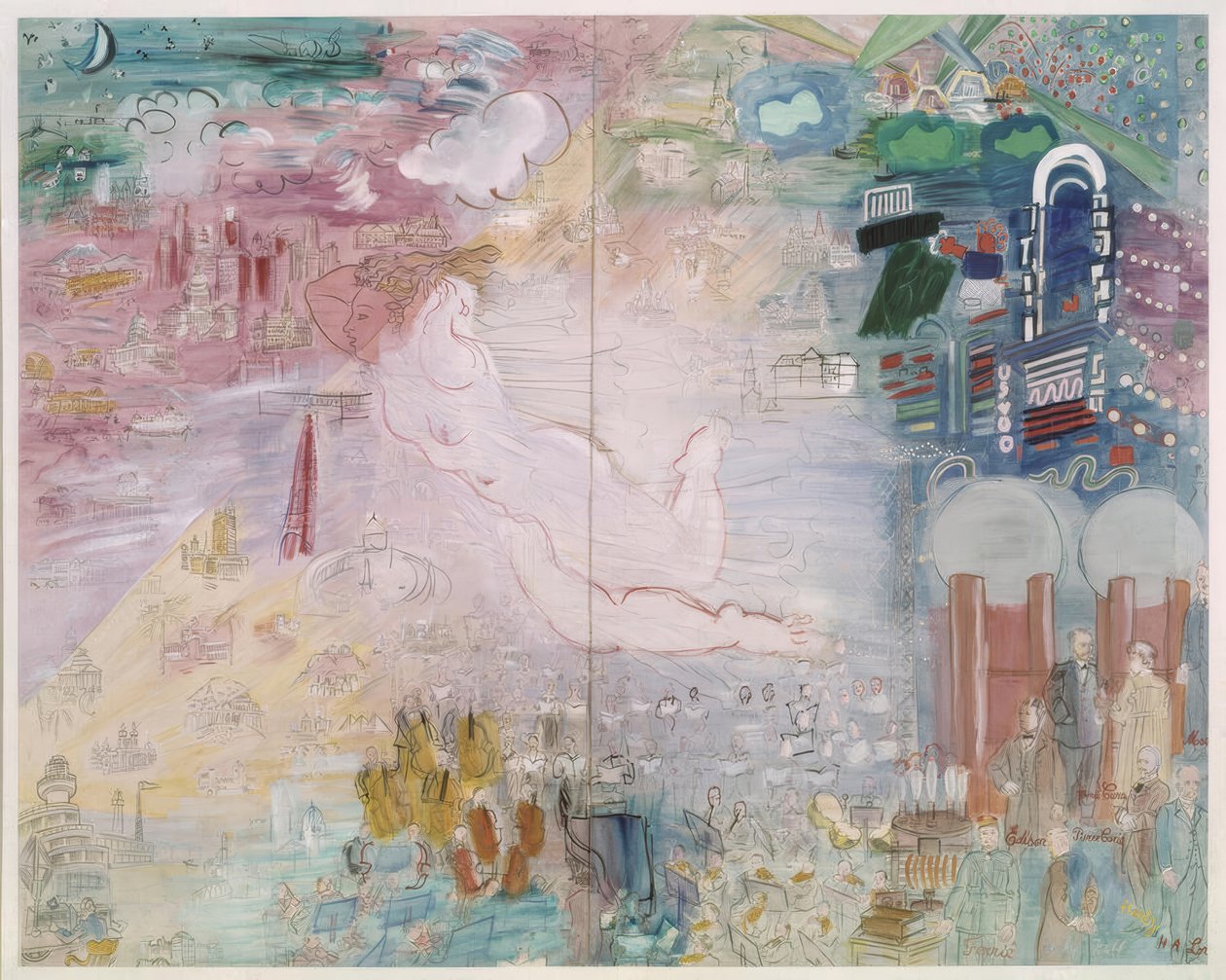 Elektrická víla od Raoul Dufy