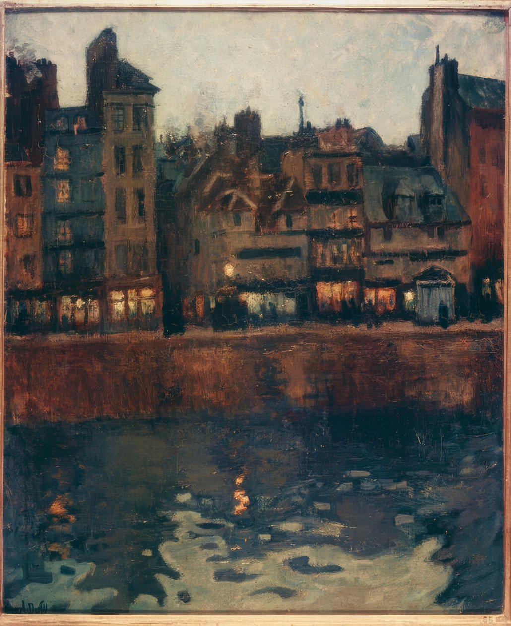 Přístav Le Havre za soumraku od Raoul Dufy