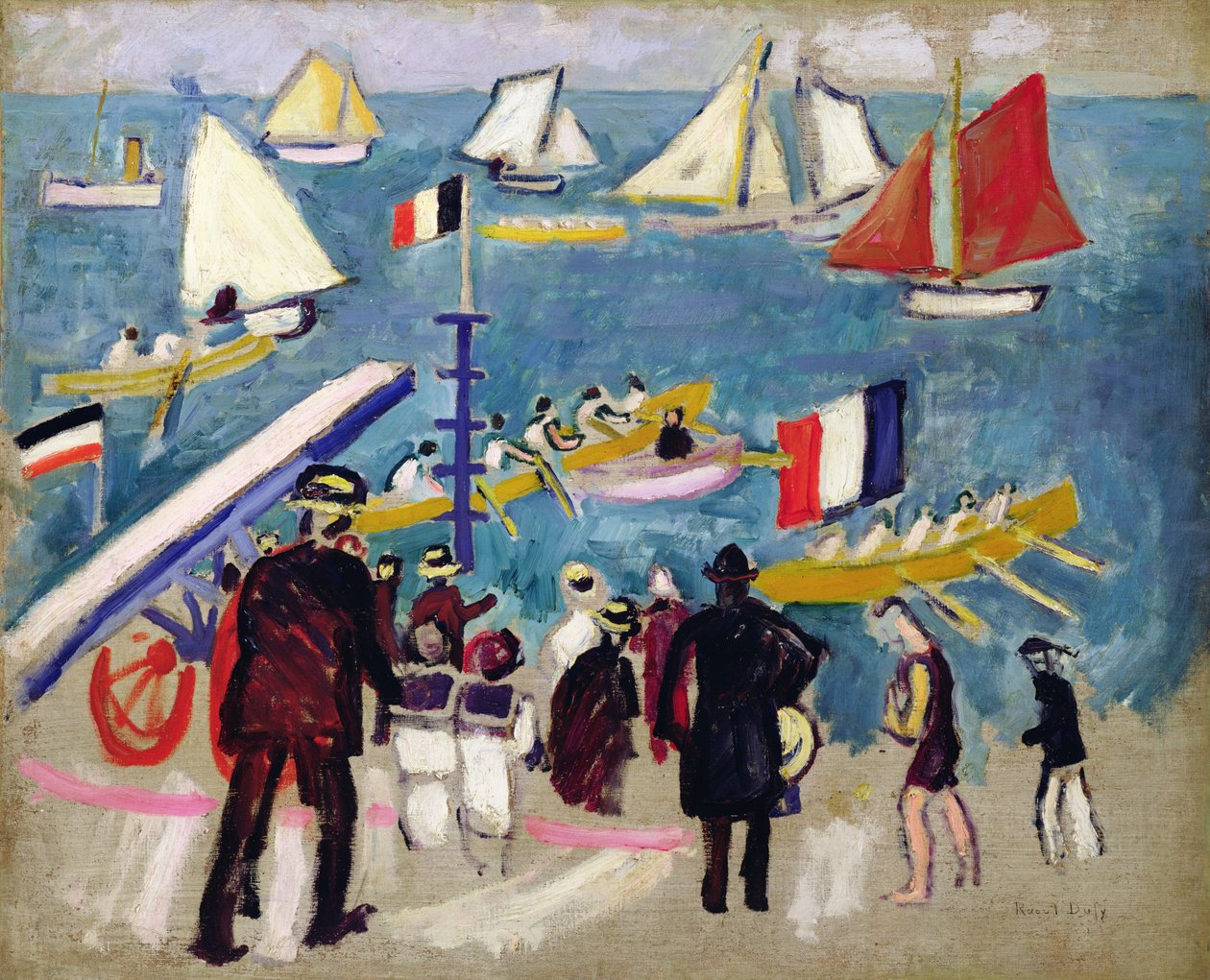 Regata od Raoul Dufy