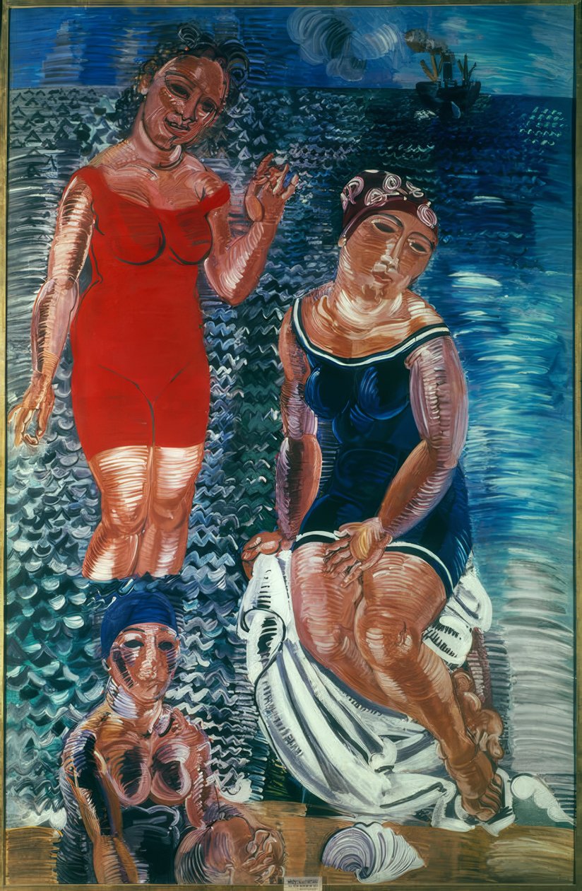 Tři koupající se od Raoul Dufy