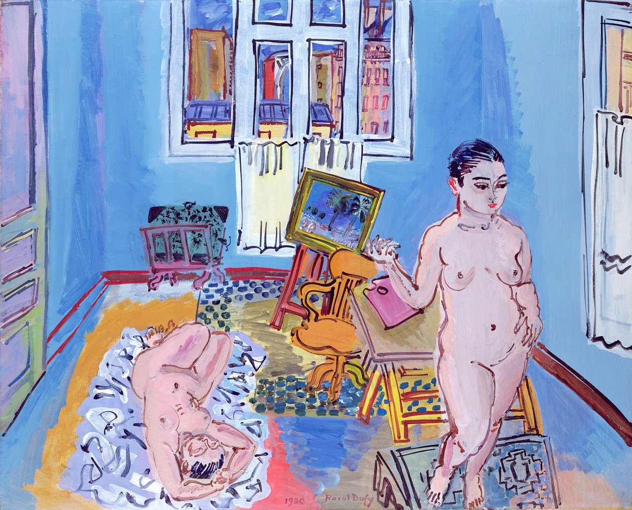 Dva modely od Raoul Dufy