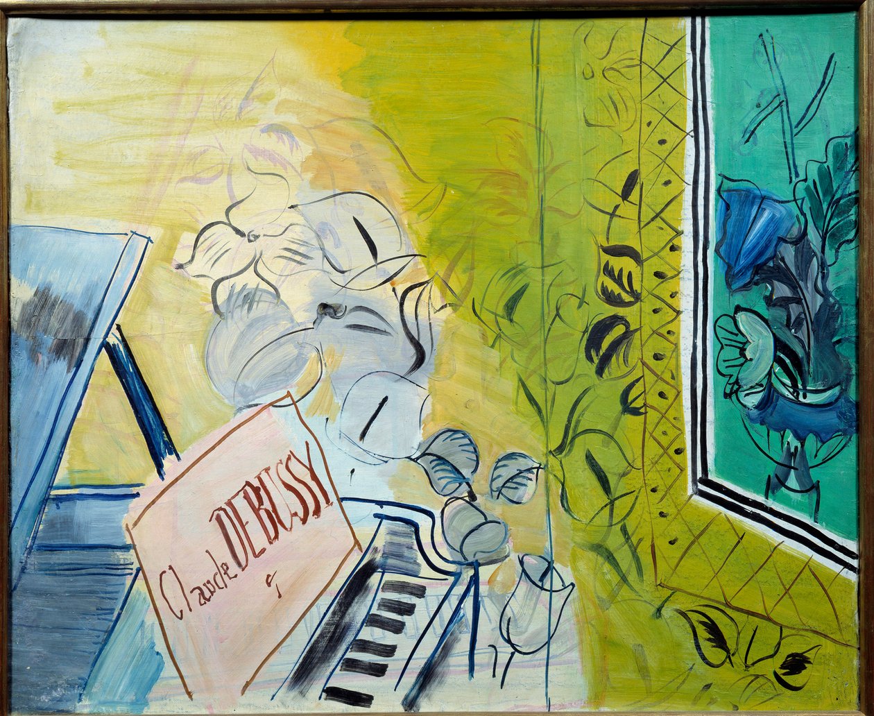 Pocta Claudu Debussymu od Raoul Dufy
