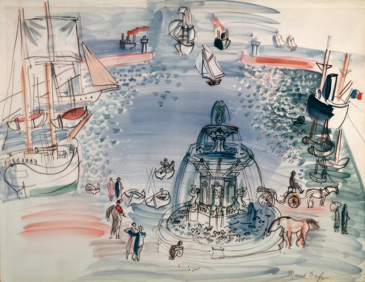 Pocta Claudu Lorrainovi od Raoul Dufy
