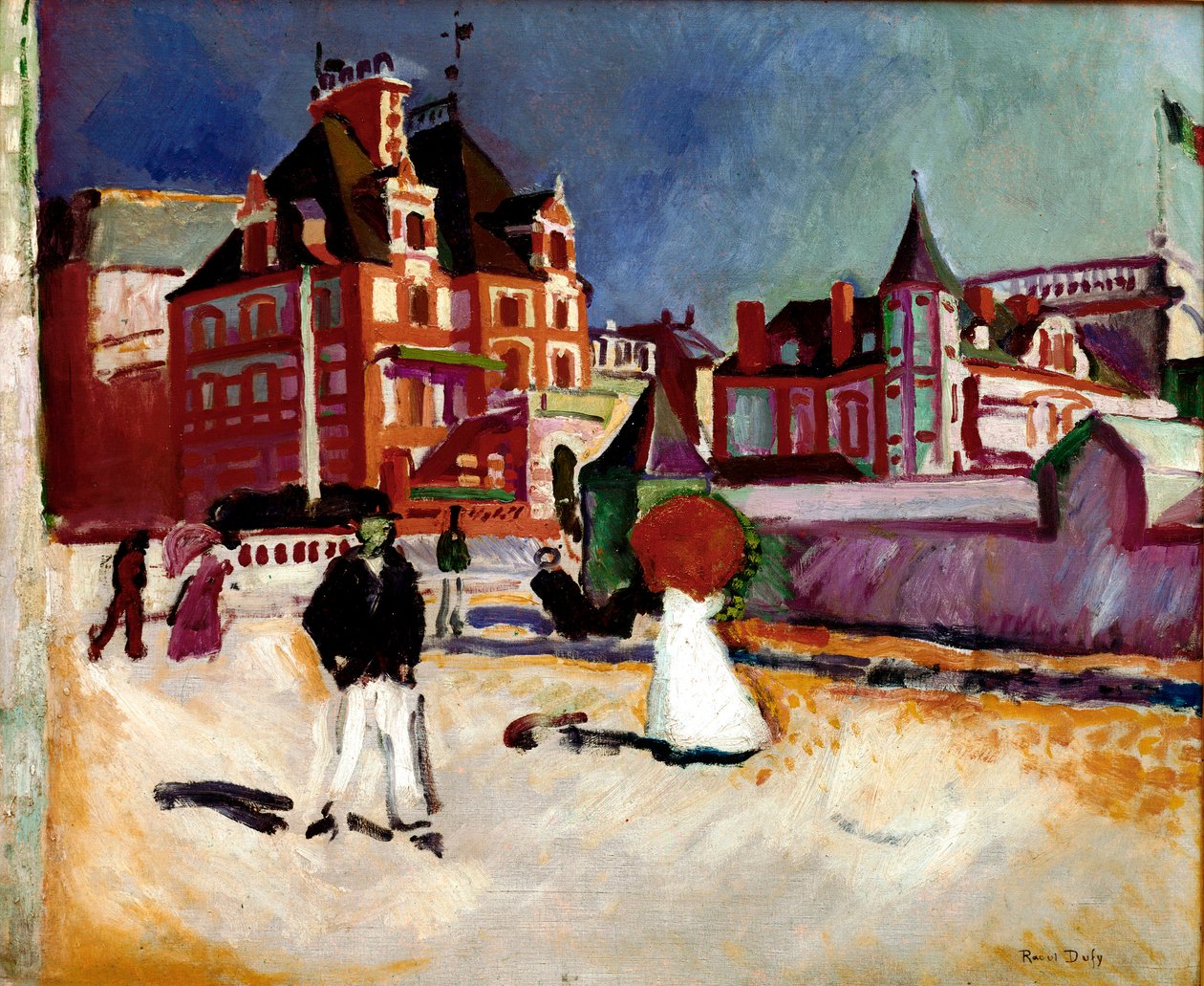 Trouville Obraz, Raoul Dufy (1877-1953) 1907 Soukromá sbírka od Raoul Dufy
