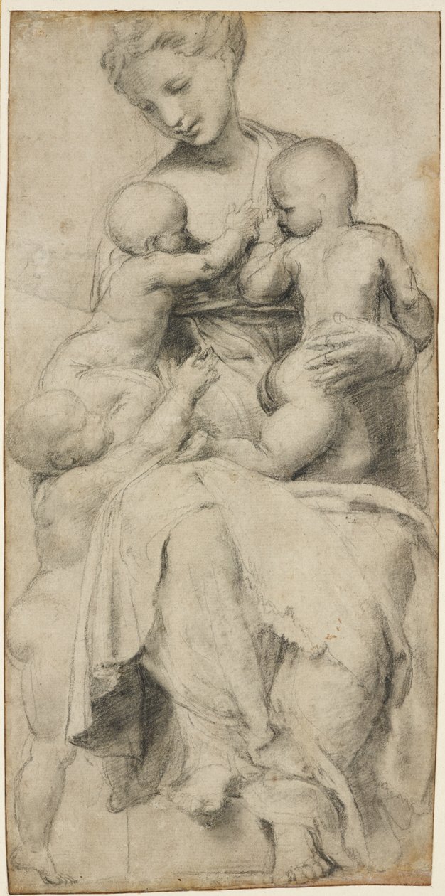 Charita, WA1846.294 od Raffaello Sanzio Raphael