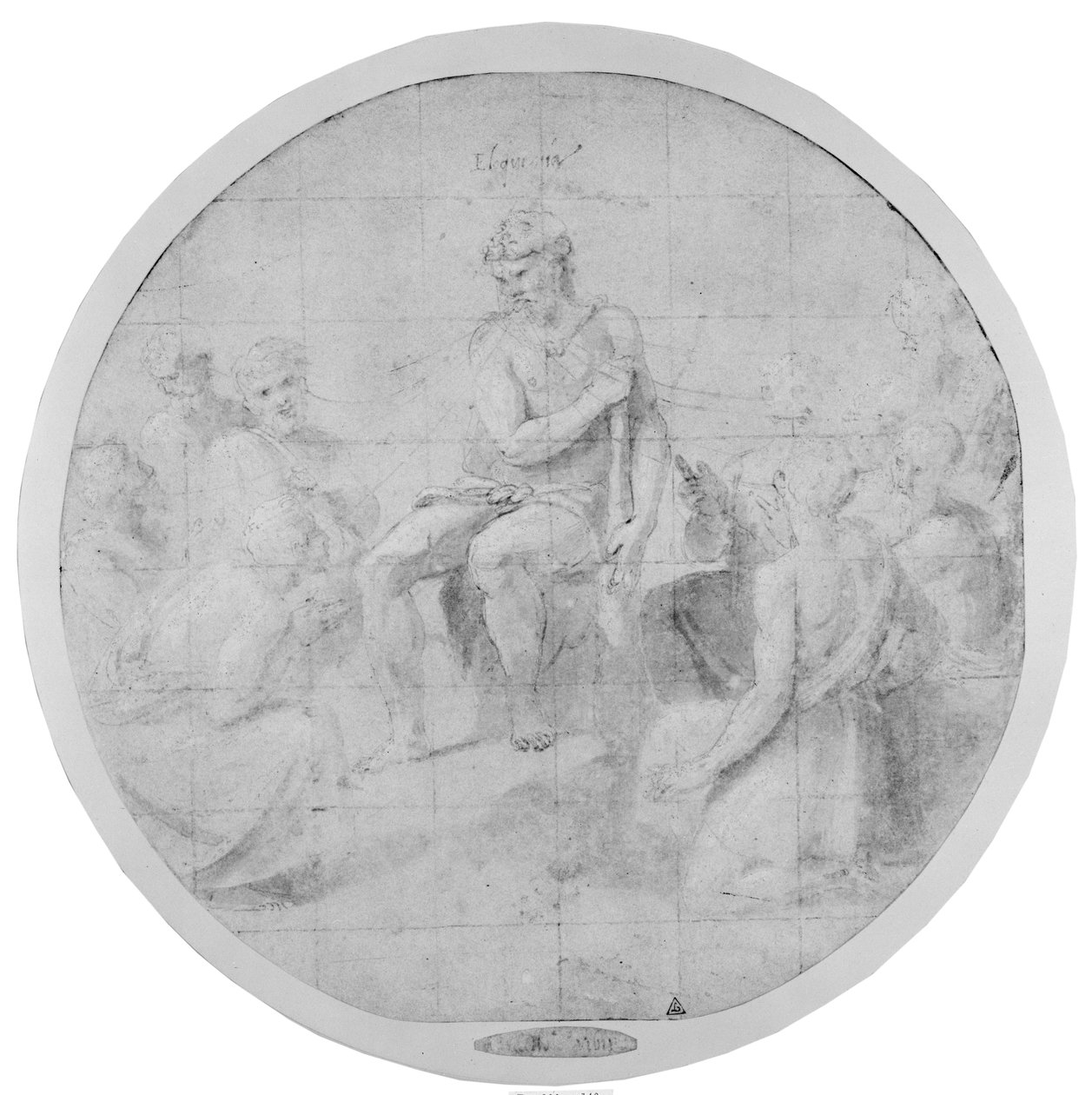 Herkules jako božstvo výmluvnosti, WA1846.212 od Raffaello Sanzio Raphael