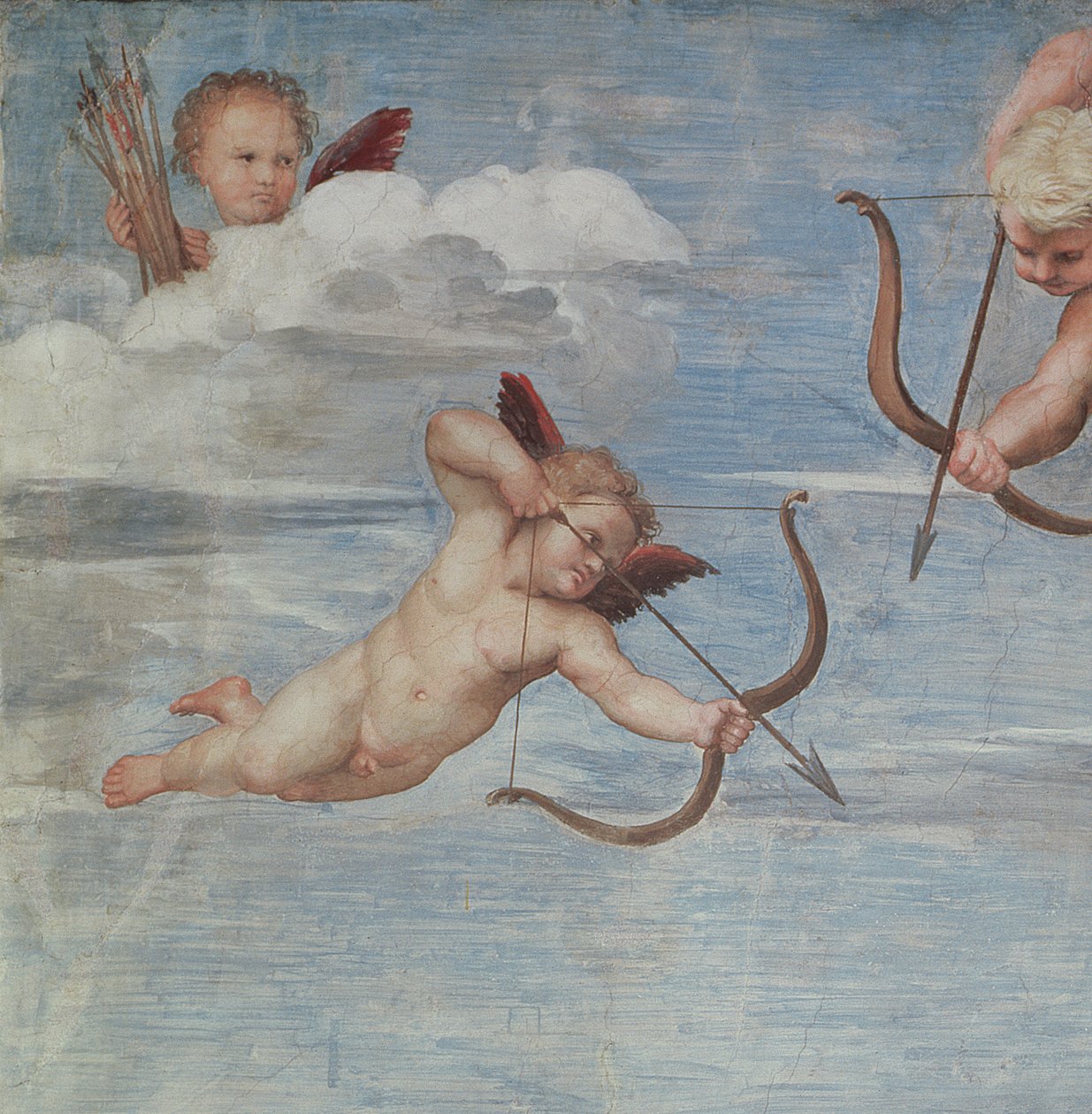 Triumf Galatea, 1512-14 od Raffaello Sanzio Raphael