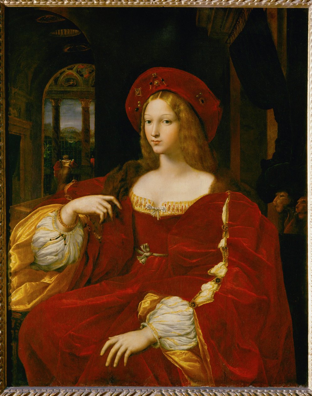 Isabel de Requesens, manželka neapolského místokrále ... od Raphael (1483-1520)