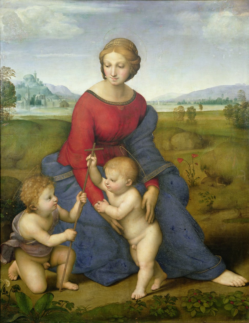 Madonna na louce od Raphael