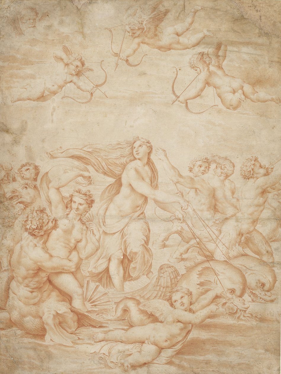 Triumf Galatea od after Raphael