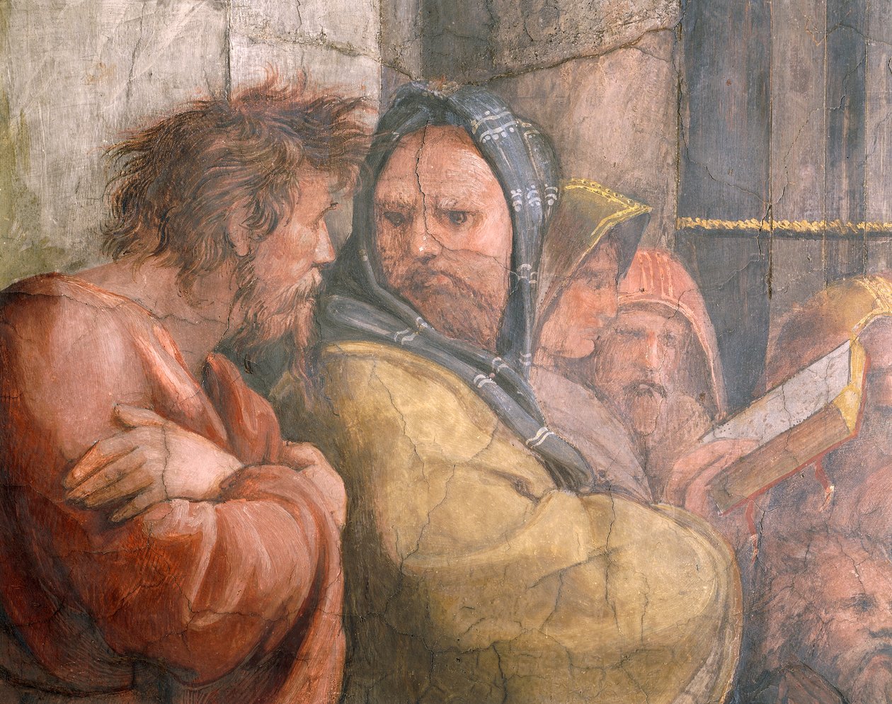 Vyhnání Heliodora z chrámu od Raphael (1483-1520)