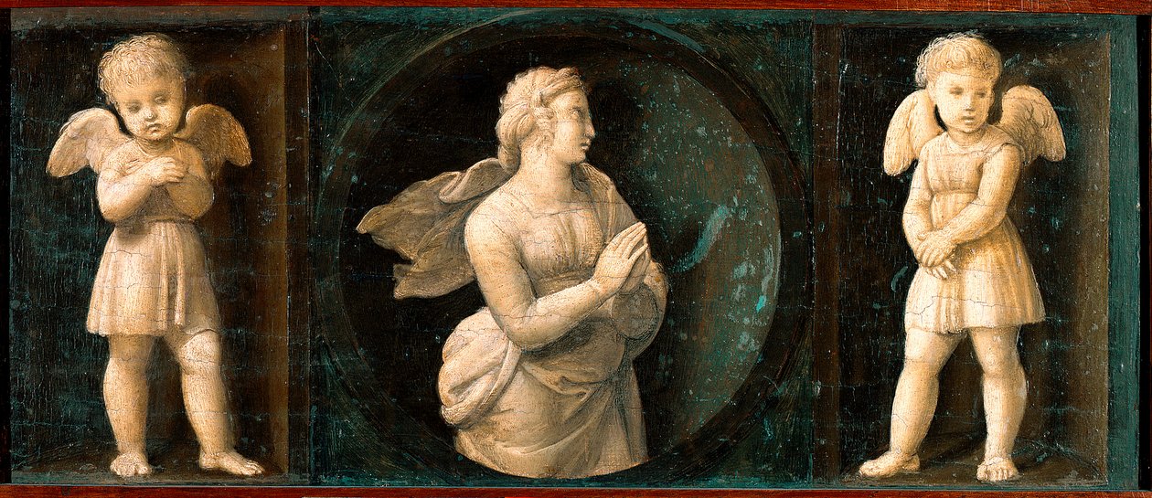 Naděje, predella z Baglioniho oltářního obrazu od Raphael (1483 1520)