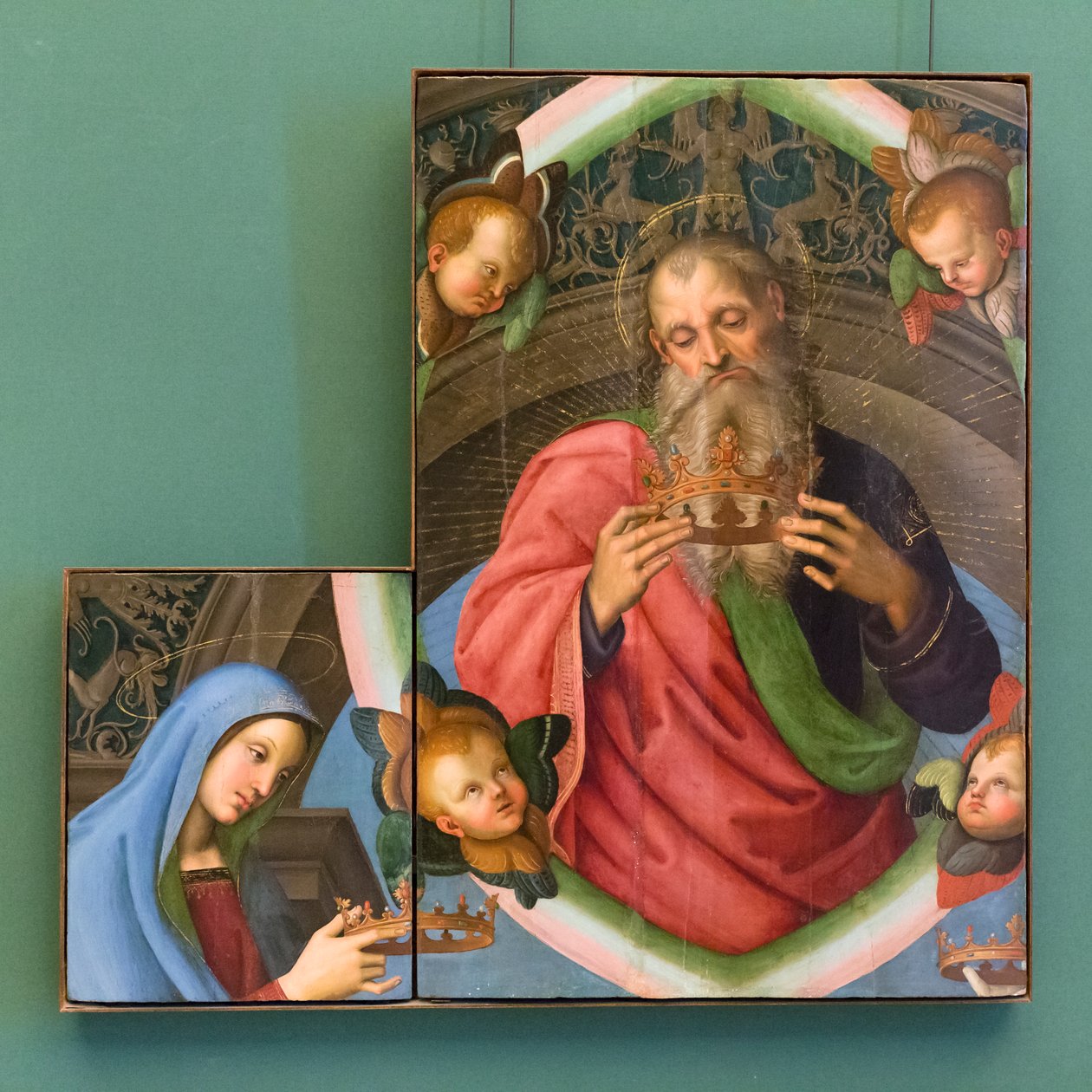 Věčný Otec a Panna od Raphael (1483 1520)