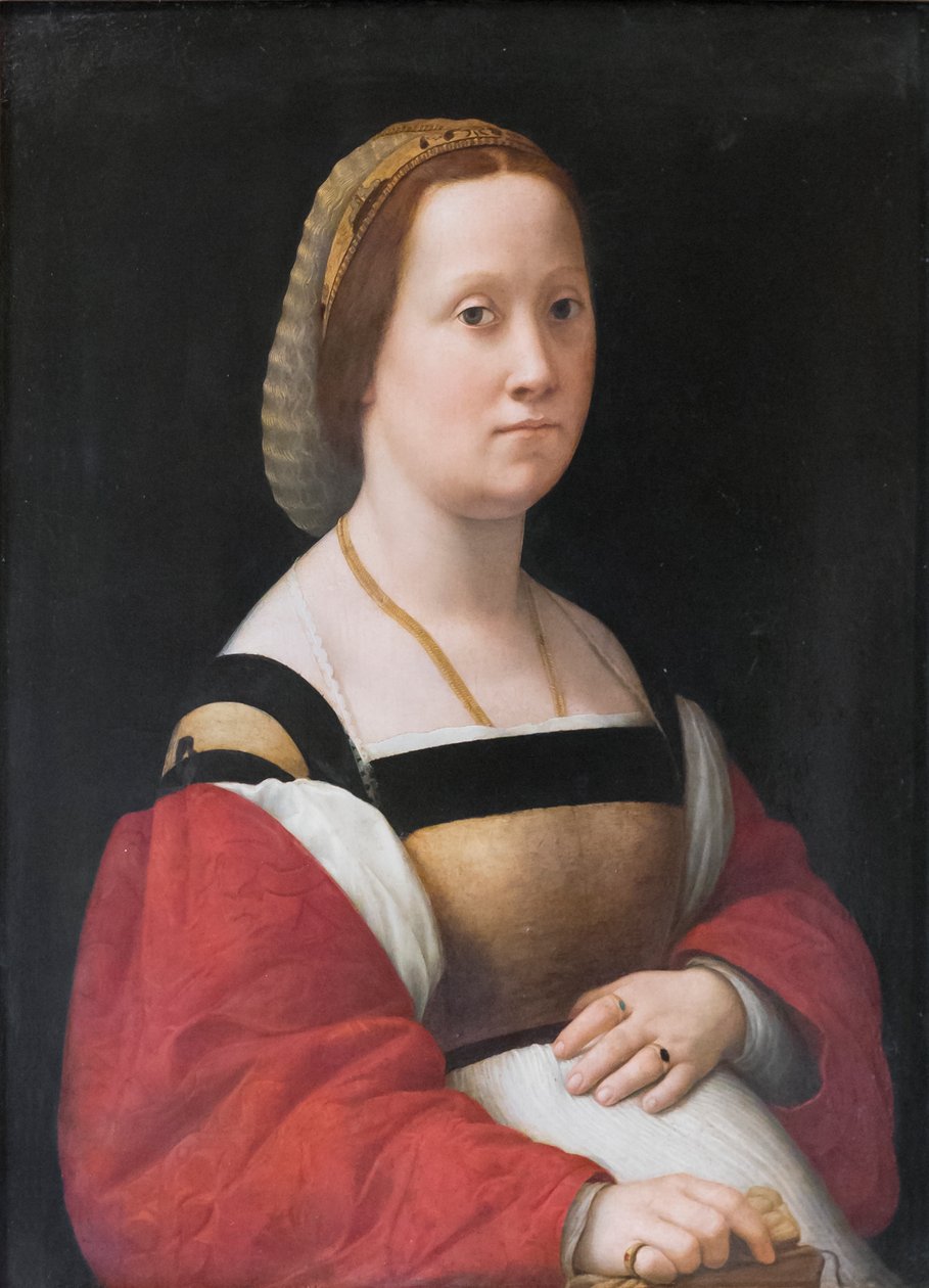Těhotná žena, la gravida od Raphael (1483 1520)