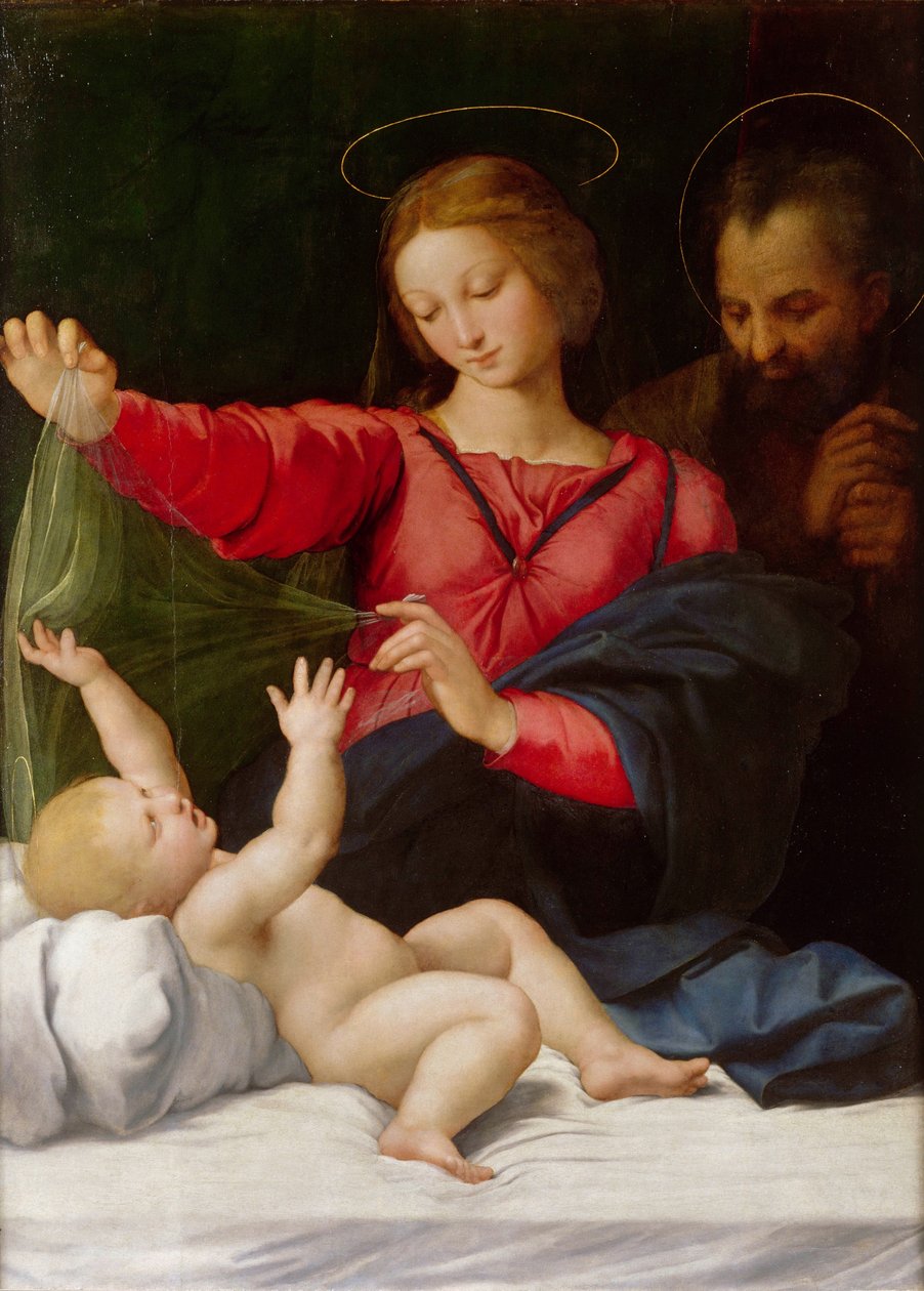 Madona z Loreta, kolem roku 1508 od Raffaello Sanzio Raphael