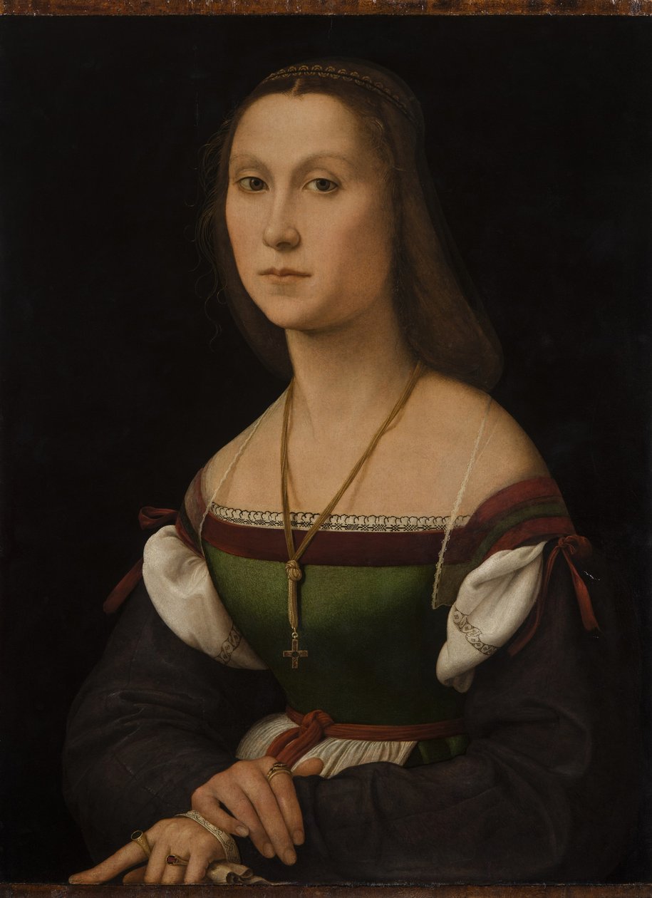 Portrét mladé ženy La Muta, cca 1507. od Raphael