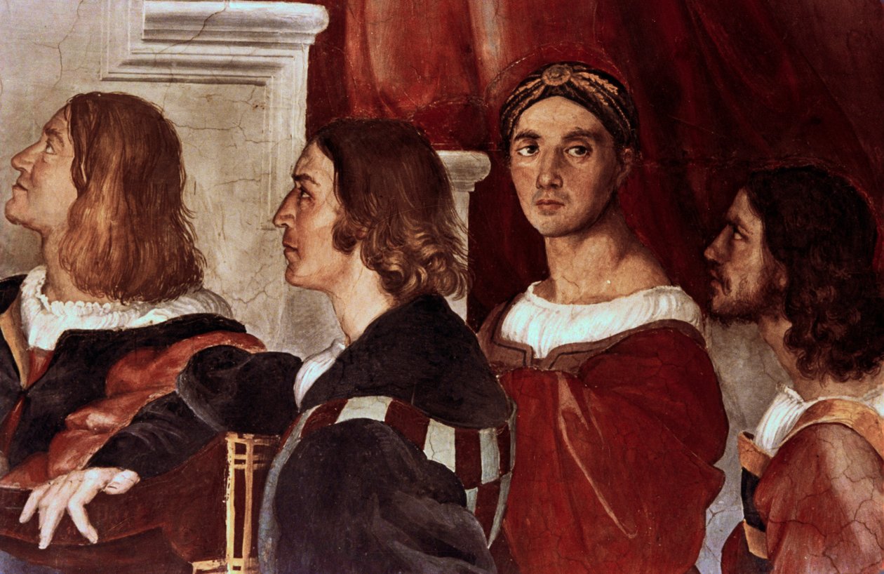 Mše v Bolseně, detail, 1512 od Raffaello Sanzio Raphael