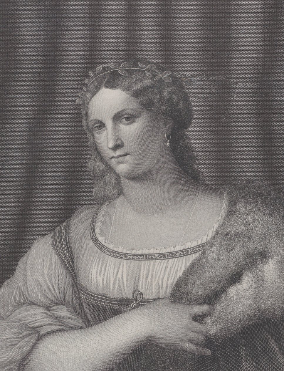 La Fornarina, 1814 od Raphael Morghen