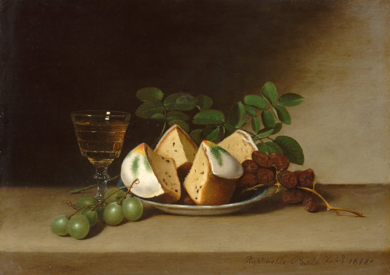 Zátiší s dortem, 1818. od Raphaelle Peale
