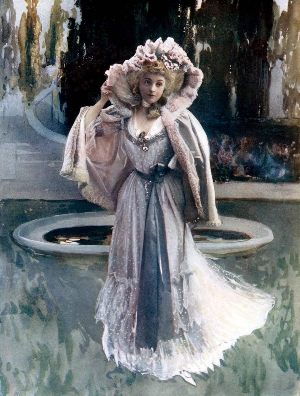 Gabrielle Rejane v Sylvie, c1902. od Rautlinger