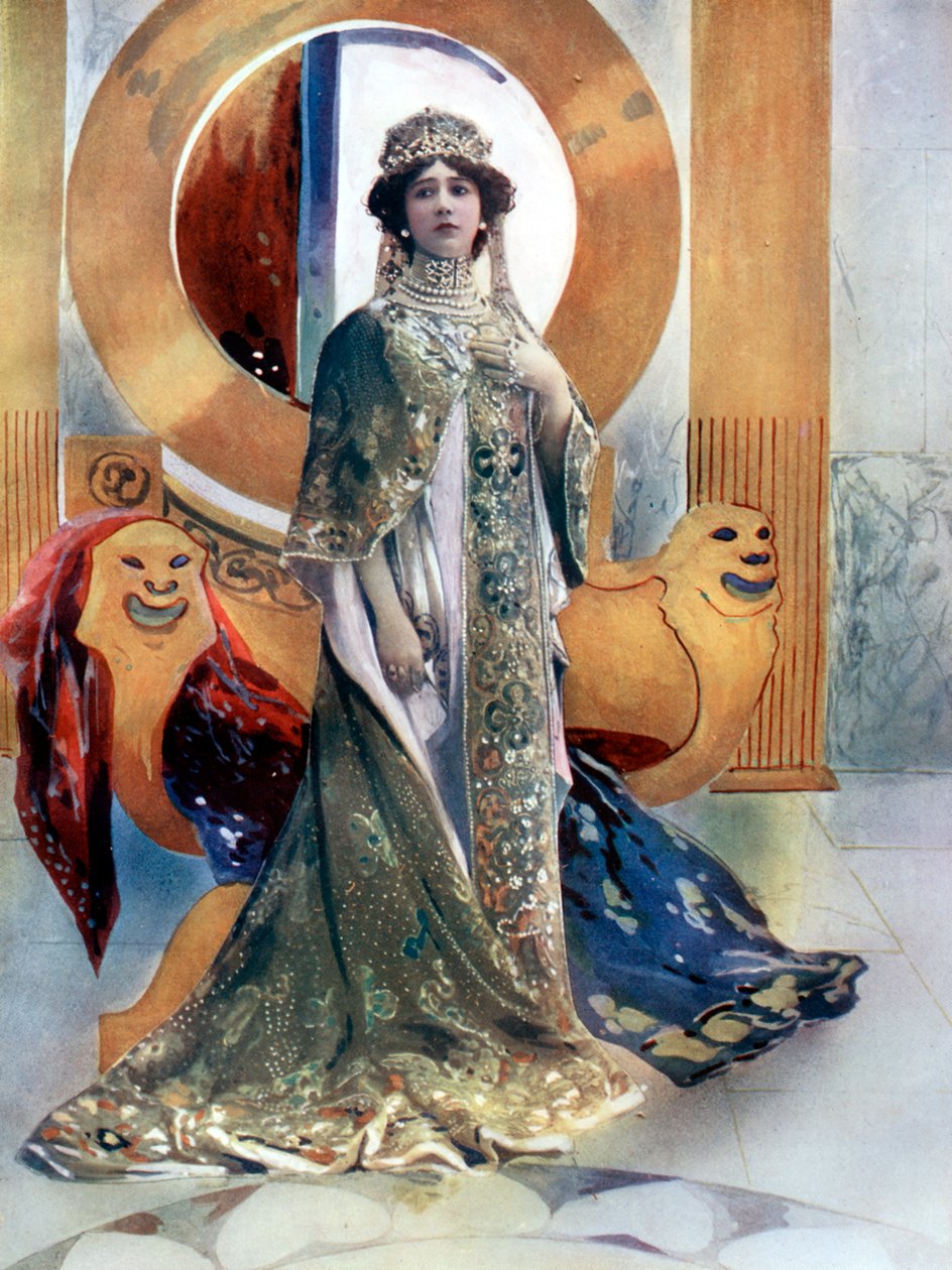 Madame Otero v Císařovně, c1902. od Rautlinger