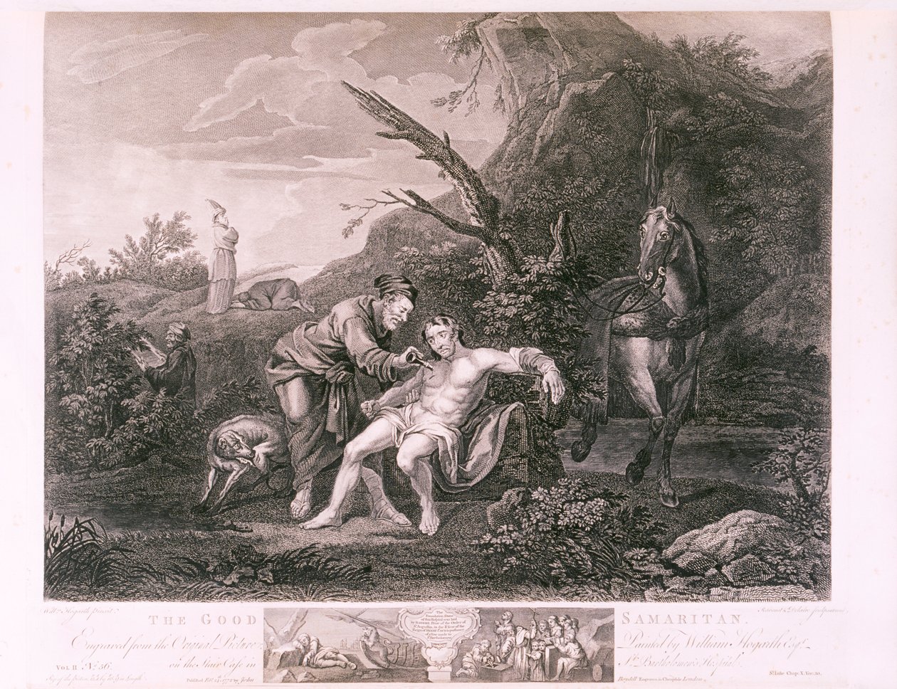 "Dobrý Samaritán", 1772 od Ravend
