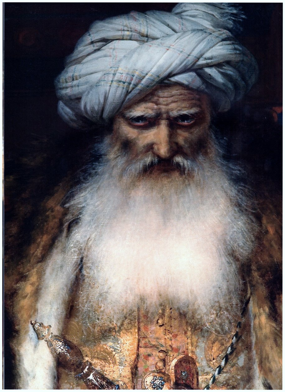 Ali-Pacha a Vasiliki od Raymond Auguste Quinsac Monvoisin