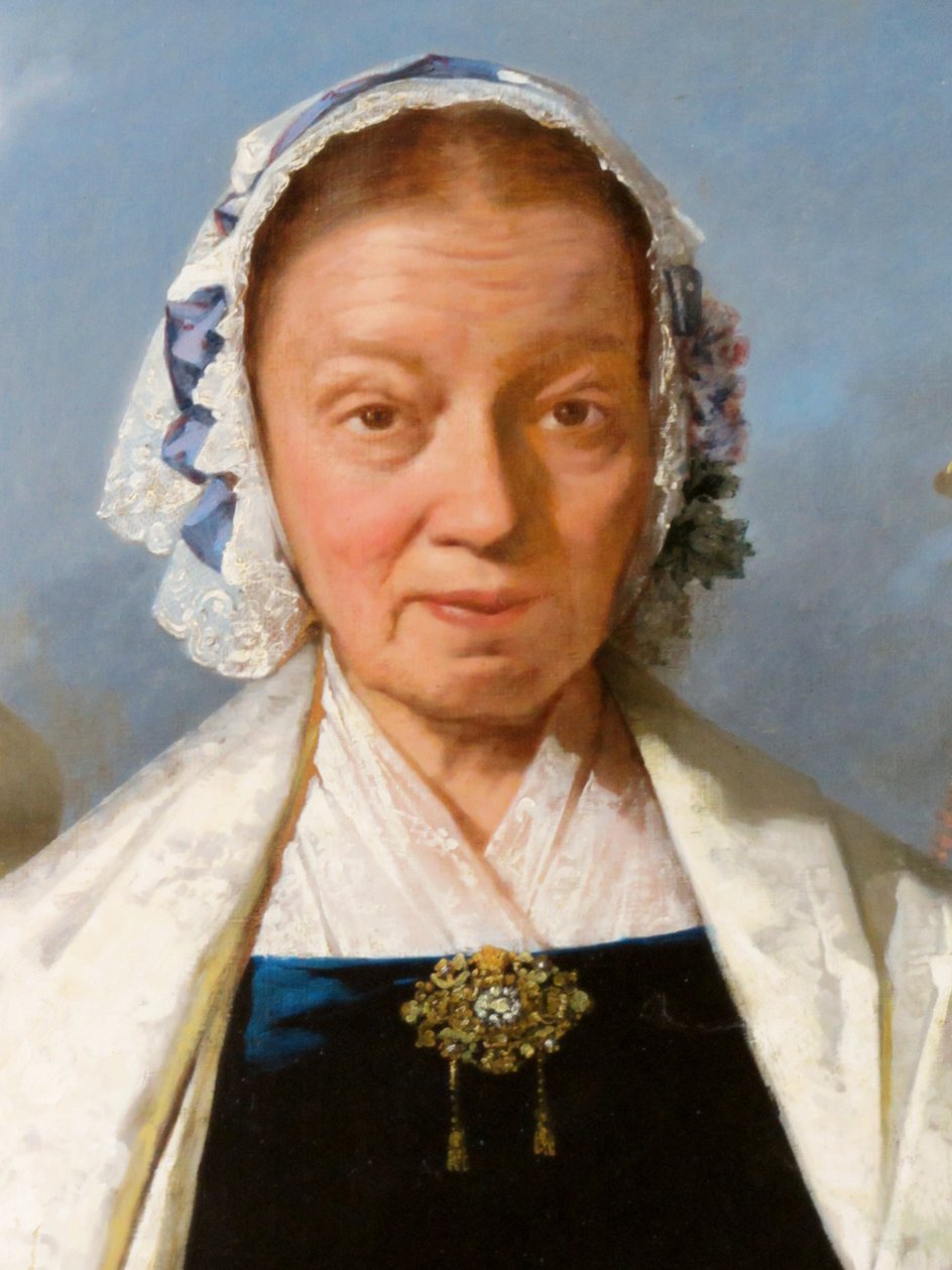 Barbara Molina a Agüero de Herrera od Raymond Auguste Quinsac Monvoisin