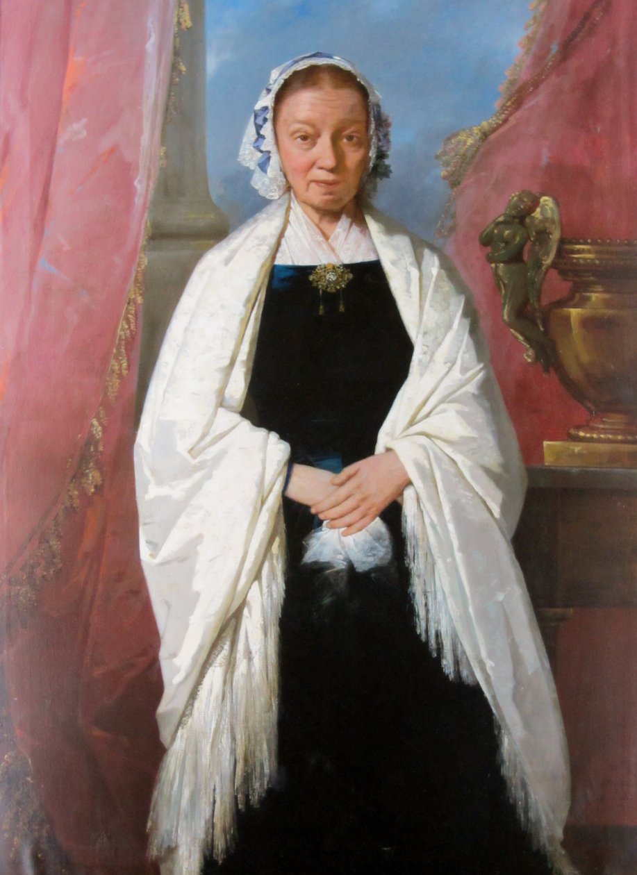 Barbara Molina a Agüero de Herrera od Raymond Auguste Quinsac Monvoisin