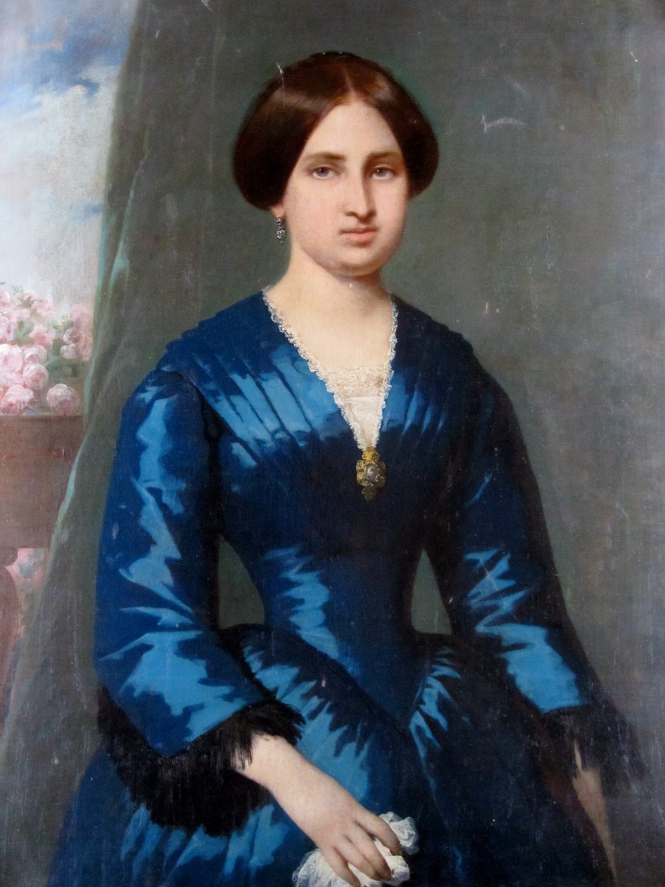 Paní Clorinda Rosales Bascuñán od Raymond Auguste Quinsac Monvoisin