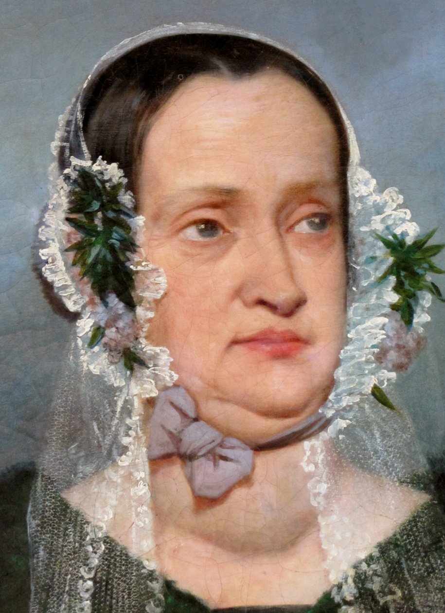 Doña Mercedez Rosales Larraín de Pérez od Raymond Auguste Quinsac Monvoisin