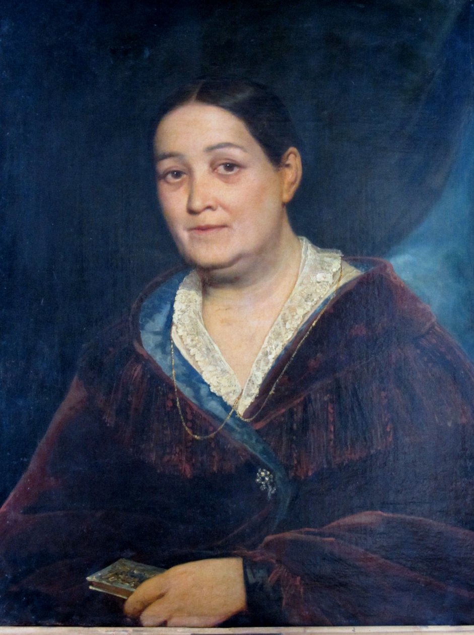 Paní Nicolasa Garmendía a Aguirre de Orrego od Raymond Auguste Quinsac Monvoisin