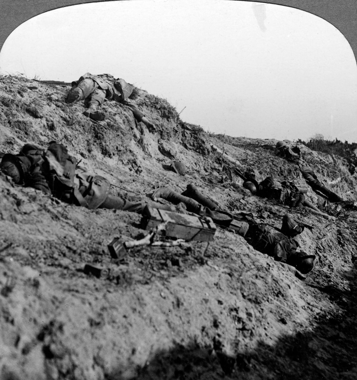 Mrtví vojáci, Vimy Ridge, Francie, první světová válka, 1914-1918 od Realistic Travels Publishers