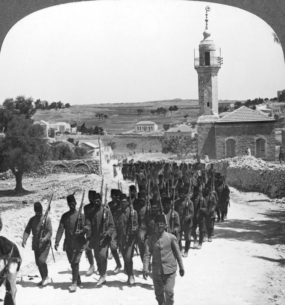 Poražení turečtí vojáci, Palestina, první světová válka, c1917-c1918 od Realistic Travels Publishers