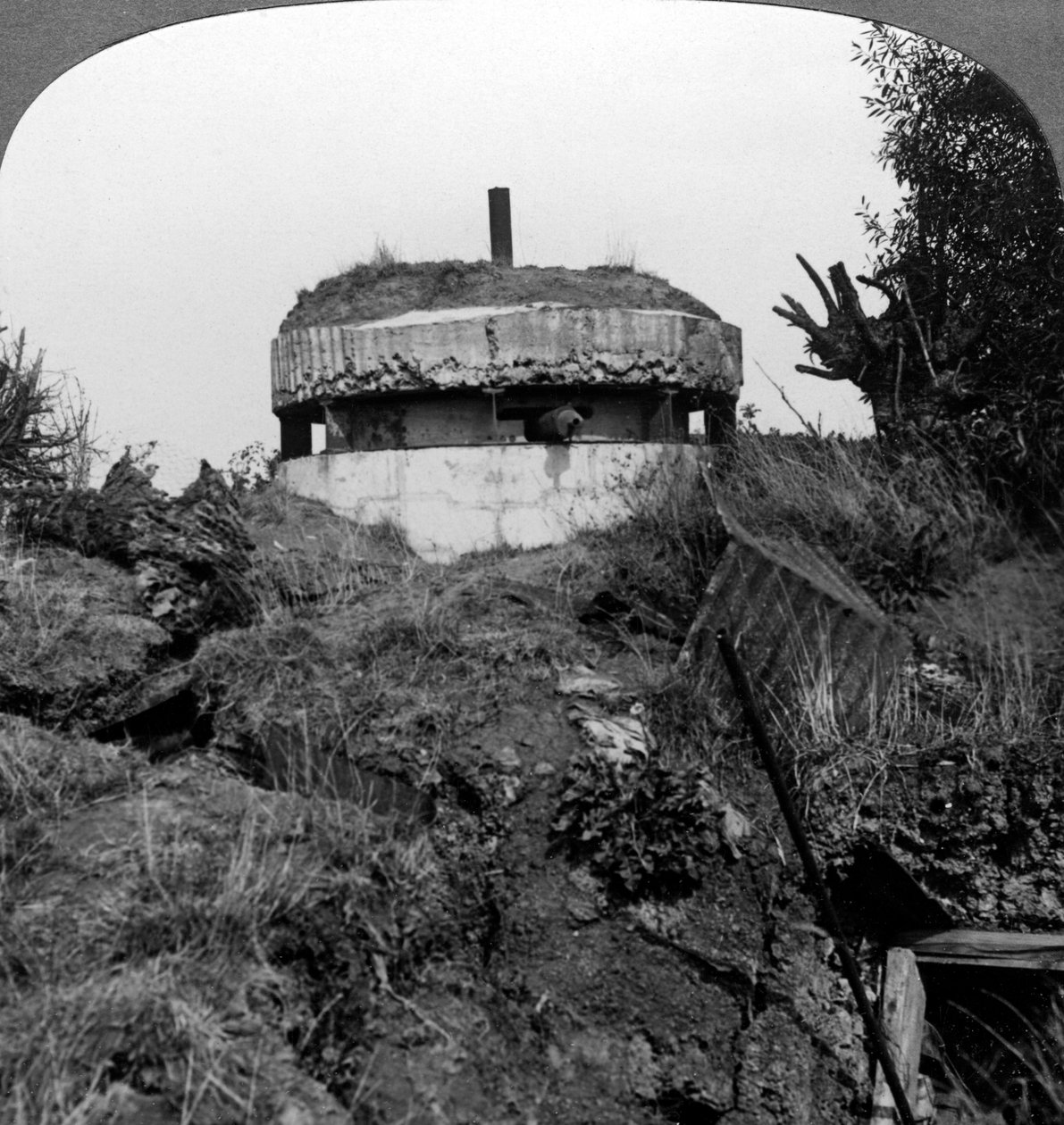 Německá krabička, Bullecourt, Francie, první světová válka, 1917. od Realistic Travels Publishers