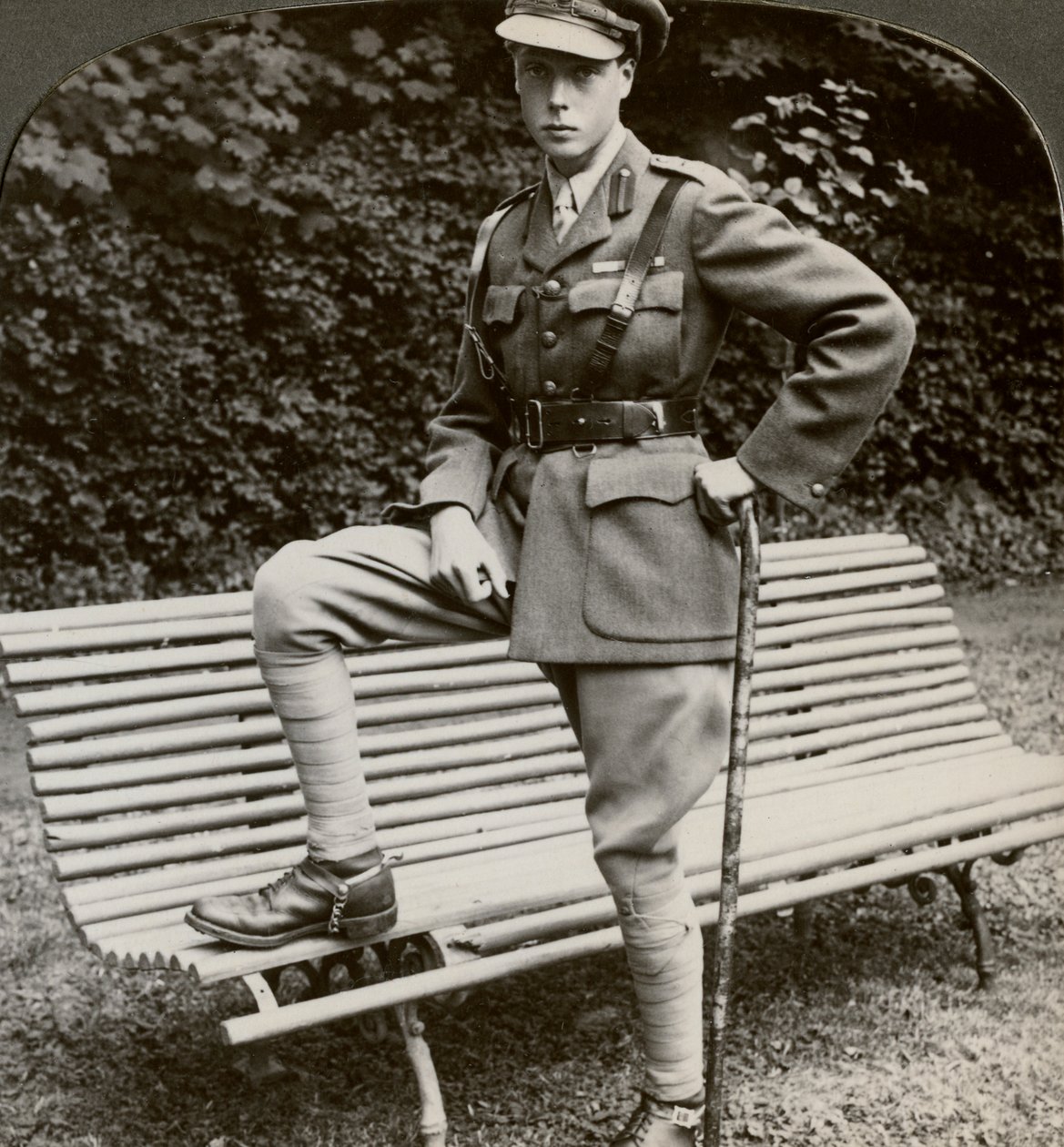 Princ z Walesu ve vojenské uniformě, Francie, první světová válka, 1914-1918. od Realistic Travels Publishers
