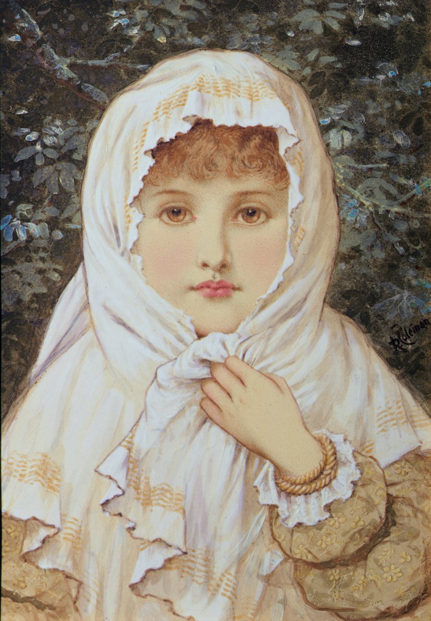 Winter, cca 1870 (wc na papíře) od Rebecca Coleman